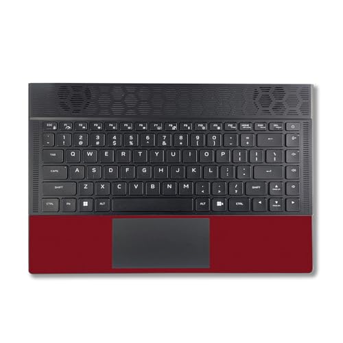 Image of MightySkins Skin Compatible with Alienware X14 R2 (2023) Full Wrap Kit - Solid Burgundy | Protective, Durable, and Unique Vinyl Decal wrap Cover | Easy to Apply & Change Styles | Made in The USA