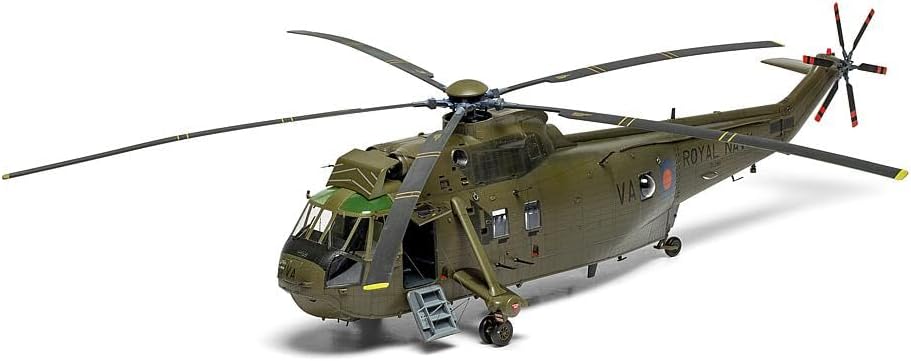 Airfix A11008 Westland Sea King HC 4 Model Kit Unpainted, Paints and Glue Sold Separately