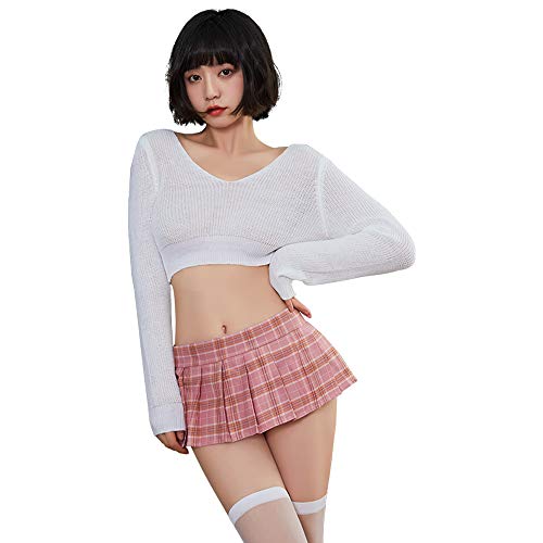 Uniforme d'étudiant JK et pull doux pour soirée cosplay à thème