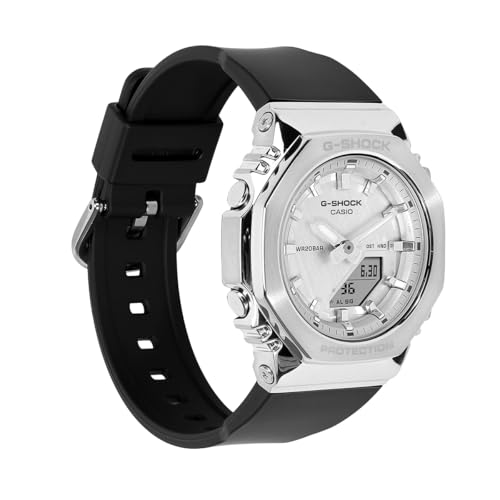 Image of Casio G-Shock Women GM-S2110-1A7DR Analog-Digital White Watch Women (G1782)
