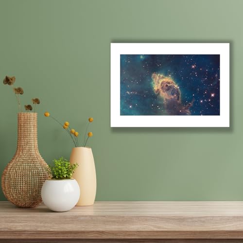 Impression Hubble de la Nébuleuse de la Carène en Finition Semi-Brillante