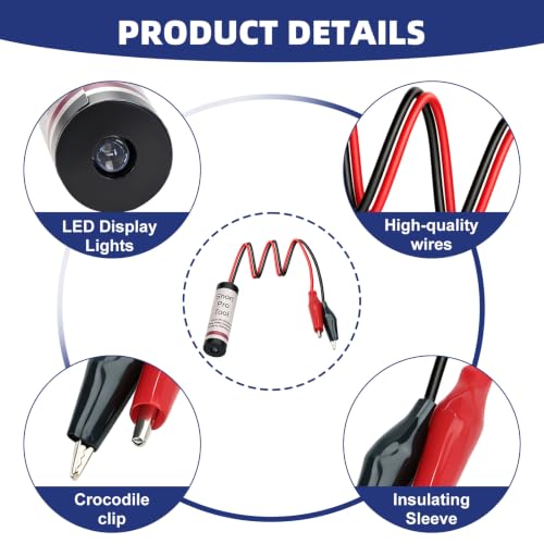 Short Pro Tool-24V Circuit Breaker Finder Tool with Alligator Clip, HVAC Diagnostic Service Tools,Low Voltage Systems Quickly Locate Shorts