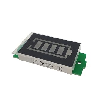 1pcs Lithium Battery Capacity Indicator Module,Blue