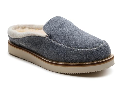 Mule Sanuk Cozy Vibe Slipper en laine premium et semelle Sugar Mat confortable