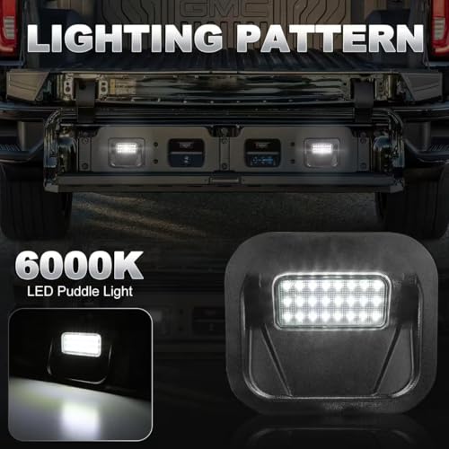 Lámparas LED para pedal trasero de camión, pack 4 miniatura 4