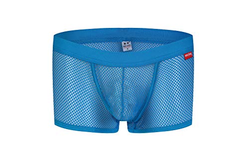 Boxer Homme Manfinity Maille Transparent Vert – Taille M – Lingerie Sculptante