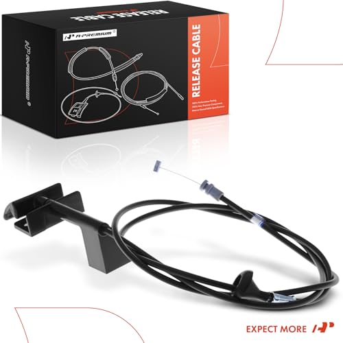 A-Premium Front Hood Latch Release Cable with Handle Compatible with Jeep Cherokee 1987-1996, Comanche 1987-1992, Wagoneer 1987-1990, 68.9 Inch, Replace# 83504416, 55009996 by A-Premium - Image 8