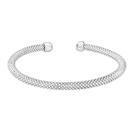 Preisvergleich Produktbild Citerna Damen-Armreif 925 Sterlingsilber versilbert SBNG1500W