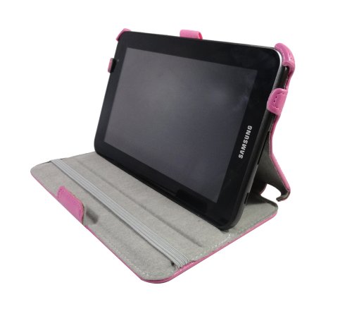 ProCase Galaxy Tab 2 7.0 Case Flip Folio Stand Case Cover for Galaxy Tab 2 7.0 GT-P3113 Tablet -Pink