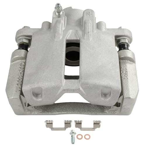 Image of cciyu 18-B4875 Rear Right Brake Caliper Assembly w /Bracket Fit 2003-2008 For Cadillac For CTS,2005-2011 For Cadillac For STS