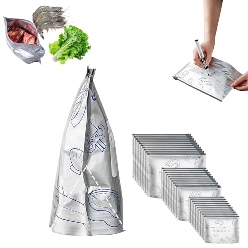 Uprodute Reusable upright aluminum foil sealed bag with label and