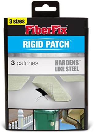 FiberFix Rigid Patch -2"X8", 3"X3" and 5"X5" (3 patches)