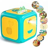 Vmiya Kids Story Projector for Toddlers, Story Dream Machine Storybook Projector with Educational Stories, Music, Auto-Off Nightlight, Bedtime Learning Toy Birthday Gift for Kids Girls Boys Aged 3+
