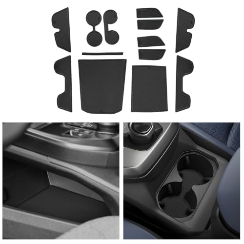 Image of CDEFG 13Pcs for 2026 Toyota Bz bZ4x Door Slot Mats Cup Holder Inserts