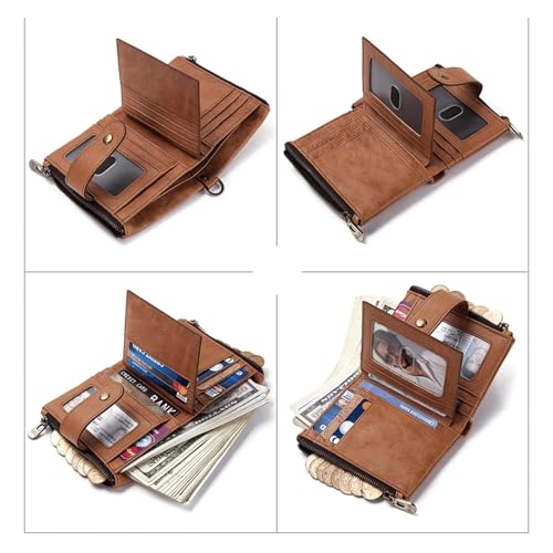 Leather Wallet Men Wallets Coin Purse Short Male Money Bag Designer Mini Walet Small3