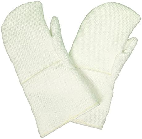 Heat Resistant Gloves, White, Zetex, PR