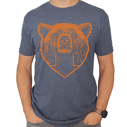 Bear Down Hand-Drawn, Hand Printed T-Shirt