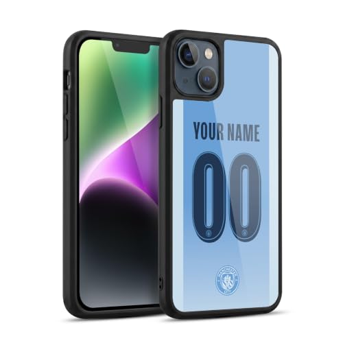 Coque Manchester City pour iPhone 14 Plus Head Case personnalisable en gel