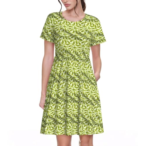 Robe d'été manches courtes sushi pour rester fraîche et originale