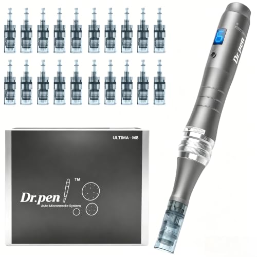 Dr Pen M8 Microneedling Pen for Home Use - 0.25mm Needle Length |...