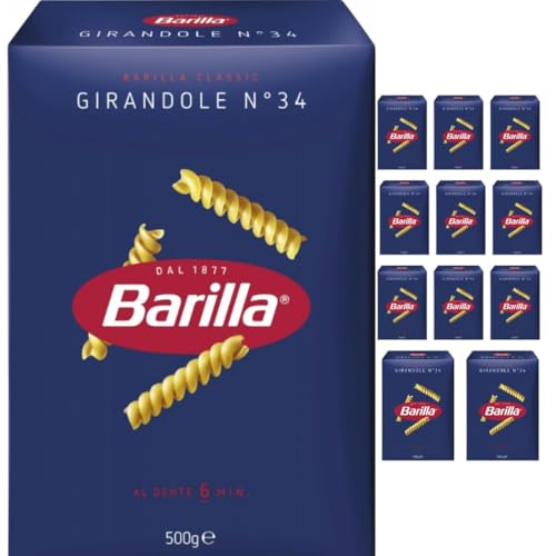 Barilla Pasta Nudeln Girandole No 34 pasta 500 gramm x 12 Stück