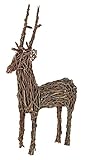 Grapevine Deer Statue