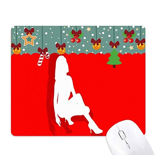 Tapis de souris pour femme motif talons hauts idéal pour le bureau chic