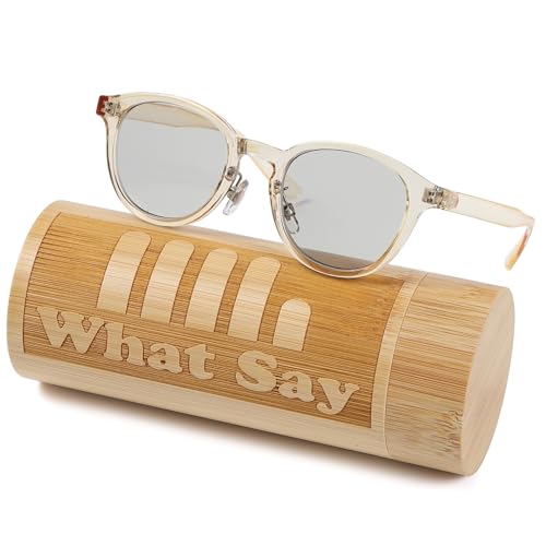 [What Say] FASHION m[Ypbg {Xg t[ J[Y TOX NAY ɒBKl UV400 Y fB[X P[X (CgO[/Vp)