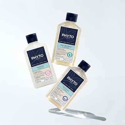 PHYTO Scalp Solutions Oil Absorbing Shampoo - Clarifying & Purifying for Oily Scalp, Removes Buildup & Excess Sebum - Silicone-Free, Refreshing Formula - 8.45 fl oz