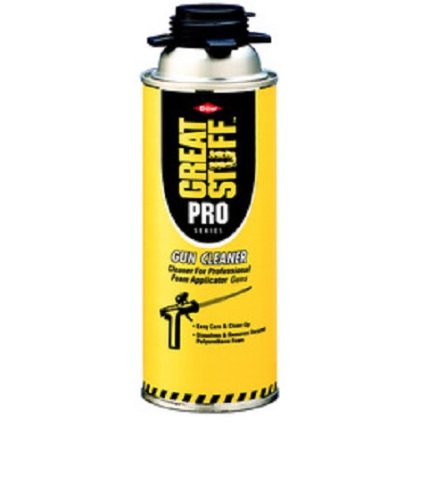 12 Dow Great Stuff Pro 26.5 Oz Wall and Floor Adhesives + Pro 14 Dispensing Gun (1)+ Gun Cleaner (1)