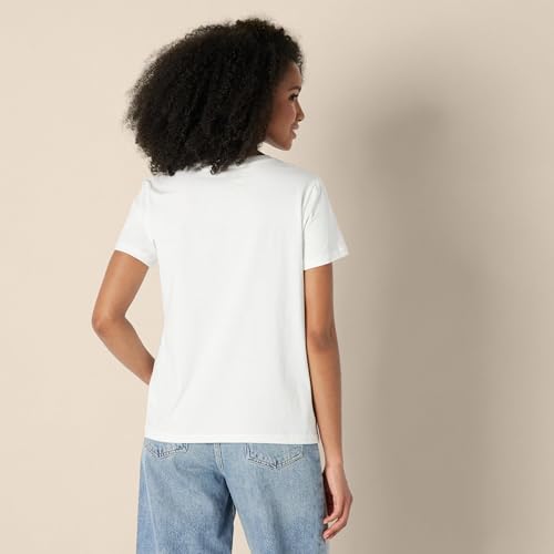 Amazon Essentials Women's Regular Fit 100% Cotton Crewneck Short Sleeve T-Shirt - Image 4