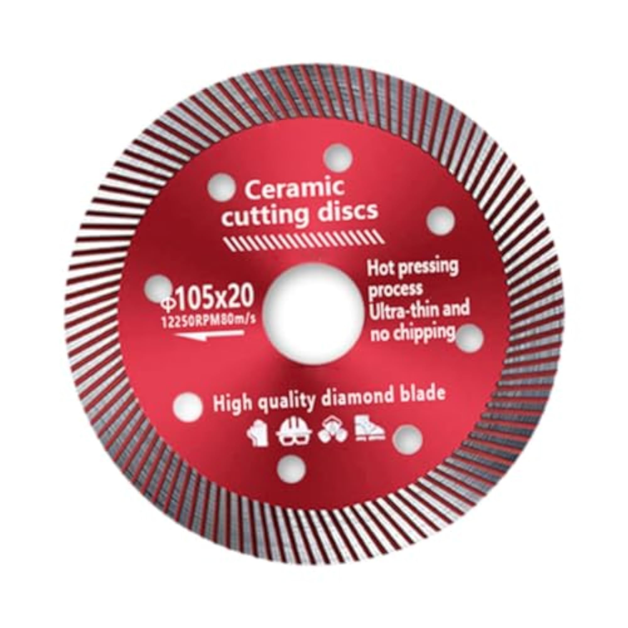 Cutting Disc Accessory for Glass and Ceramics, 20mm Inner Hole