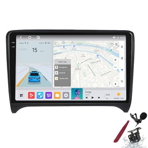 Lecteur multimédia Android 15 avec GPS Sat Navi et 5G WiFi pour Audi TT RS K1 Pro