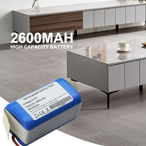 Battery Replacement for Coredy R750-1600Pa R300 R3500 R3500S R550 R600 R650 by ZTHY - Used condition - Image 6