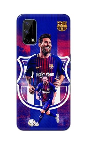 Image of Printed Hard Back Cover Case for Realme Narzo 30 Pro 5G | Realme V5 5G Back Cover (Famous Football Player) -1111