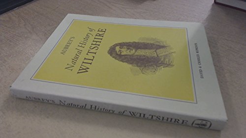 Aubrey's natural history of Wiltshire: A reprin... 0715346709 Book Cover