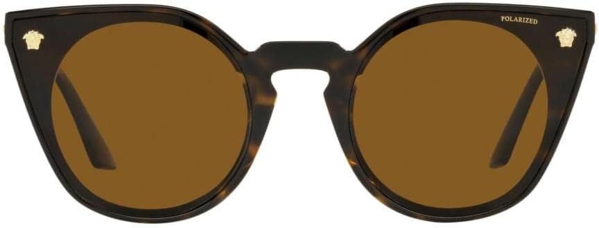 Versace Woman Sunglasses Black Frame, Dark Grey Lenses, 60MM