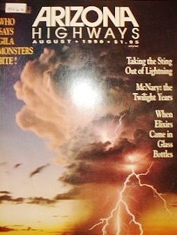 Pamphlet Arizona Highways August 1990 Vol 66 No 8 Book