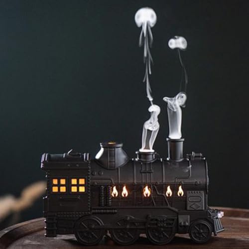 Difusor aromático eléctrico con diseño de tren cobre 300ml miniatura 4