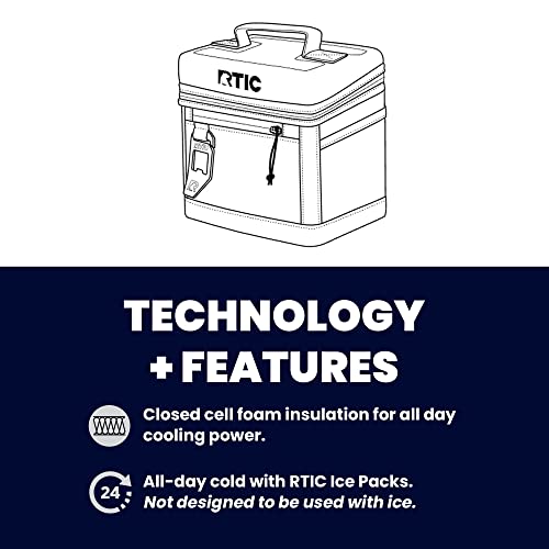 RTIC 28 Can Everyday Cooler, Soft Sided Portable Insulated