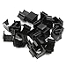 VCE UL Listed (20-Pack) Blank Keystone Jack Inserts for Keystone Wall Plate and Patch Panel, Black