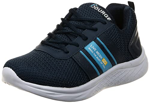 Bourge Loire-341 Navy and Sky Running Shoes - 10 UK (44 EU) (11 US) (Loire-341-10) (B08R4KQHNF) Amazon Price History, Amazon Price Tracker