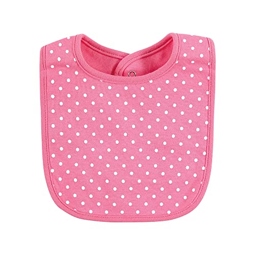 Image of Hudson Baby Unisex Baby Cotton Bibs, Cute-A-Saurus, One Size