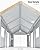 KYBOLT 10 x 20 Ft Heavy-Duty Carport, Portable Garage, 180g PE Waterproof Canopy and 8 x 1.0 mm Poles for Full-Size Pickup Trucks, Boats, and SUVs - Khaki