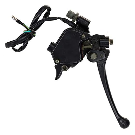 HIAORS 7/8" 22mm Thumb Throttle with Dual Brake Lever for 50cc 90cc 110cc 150cc 250cc ATV Quad Roketa Taotao Sunl Buyang Kazuma Falcon Meerkat Peace Sports 110cc Parts