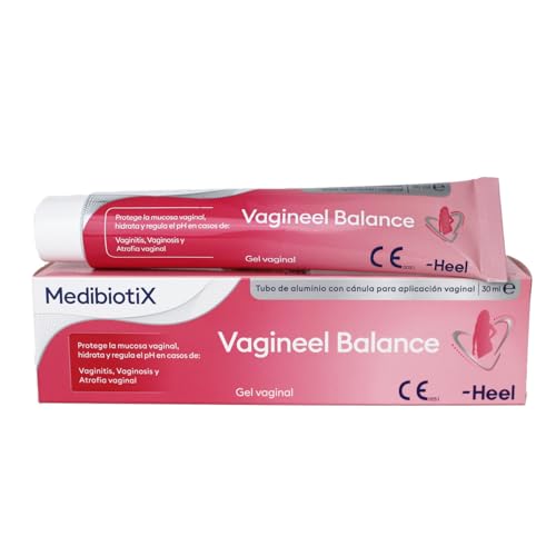 MedibiotiX Vagineel Balance, com ácido hialurónico e glicogénio e ácido láctico, protege, hidrata e regula o pH l Equilíbrio da microbiota l e conforto diário, gel com cânula