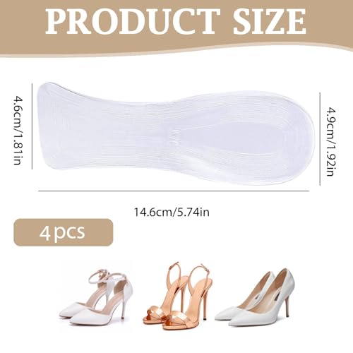 Plantillas de Gel para Tacones Altos Mujer, 4 Unidades miniatura 6