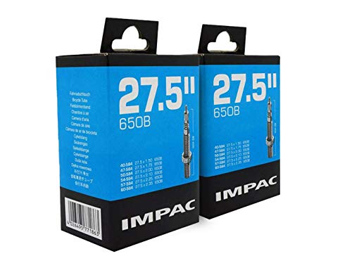 Impac 2pk Cycle Schläuche 27.5" (650b) Presta Ventil 27.5 X 1.50-2.35/40-584 - 60-584 Für Mountain Bikes Cover