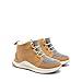 DREAM PAIRS Ankle Winter Boots for Women Waterproof Lace Up Anti-Slip Warm Snow Booties Fashion Sneaker Boots,Size 9,Chestnut/Grey,SDSB2416W