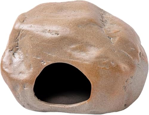 ゴールデン ハムスター ハウス 陶器 大きい 素焼き 巣箱 ひんやり 涼感 夏 暑さ対策 涼しい 寝床 キンクマ デグー 隠れ家 小動物 ケージ内装 部屋B15 (大きい)